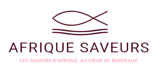 Logo saveurs d'Afrique au bordeaux en France